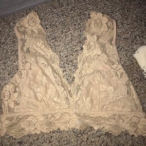 Tan bralette size L